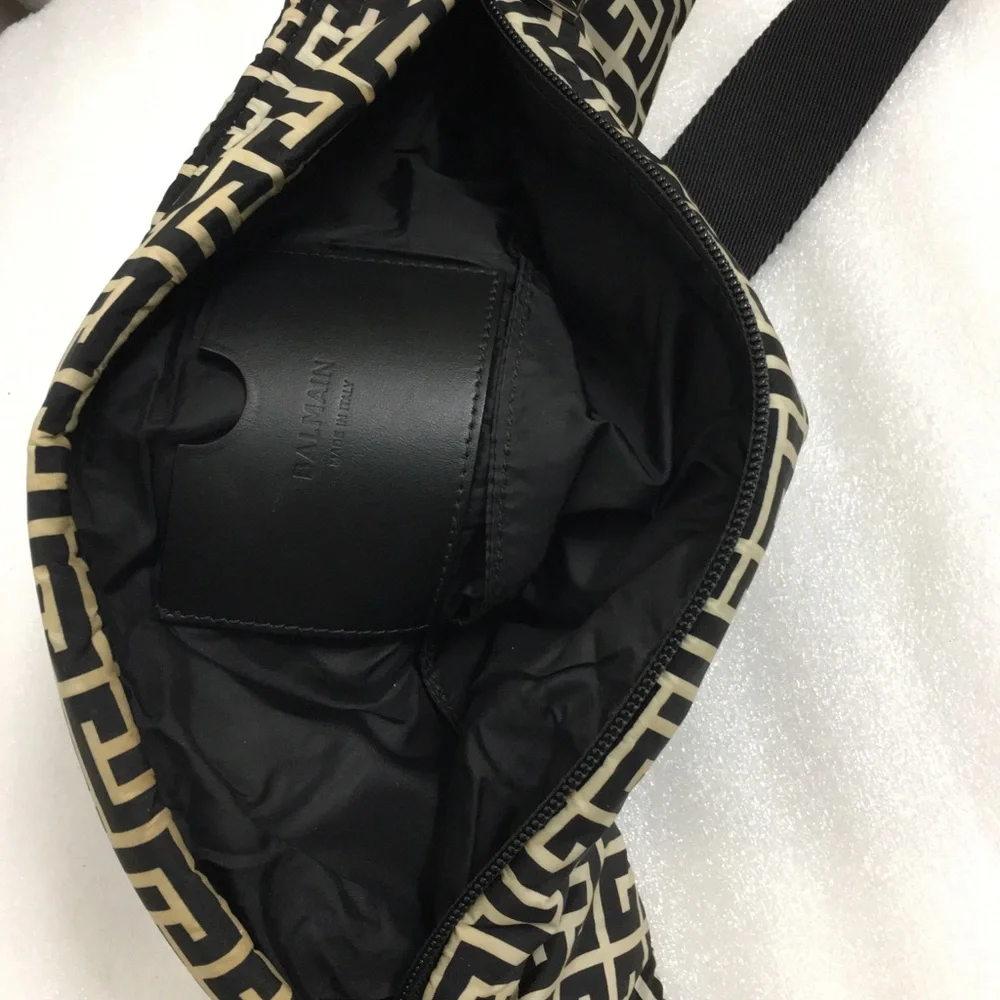 Balmain Nylon Monogram Belt Bag - Picture 2 of 14